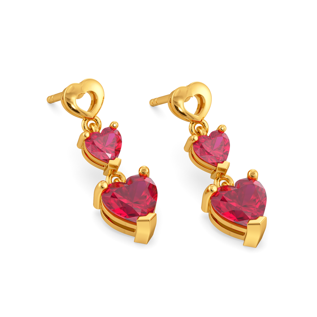 Classic Romance Gemstone Earrings