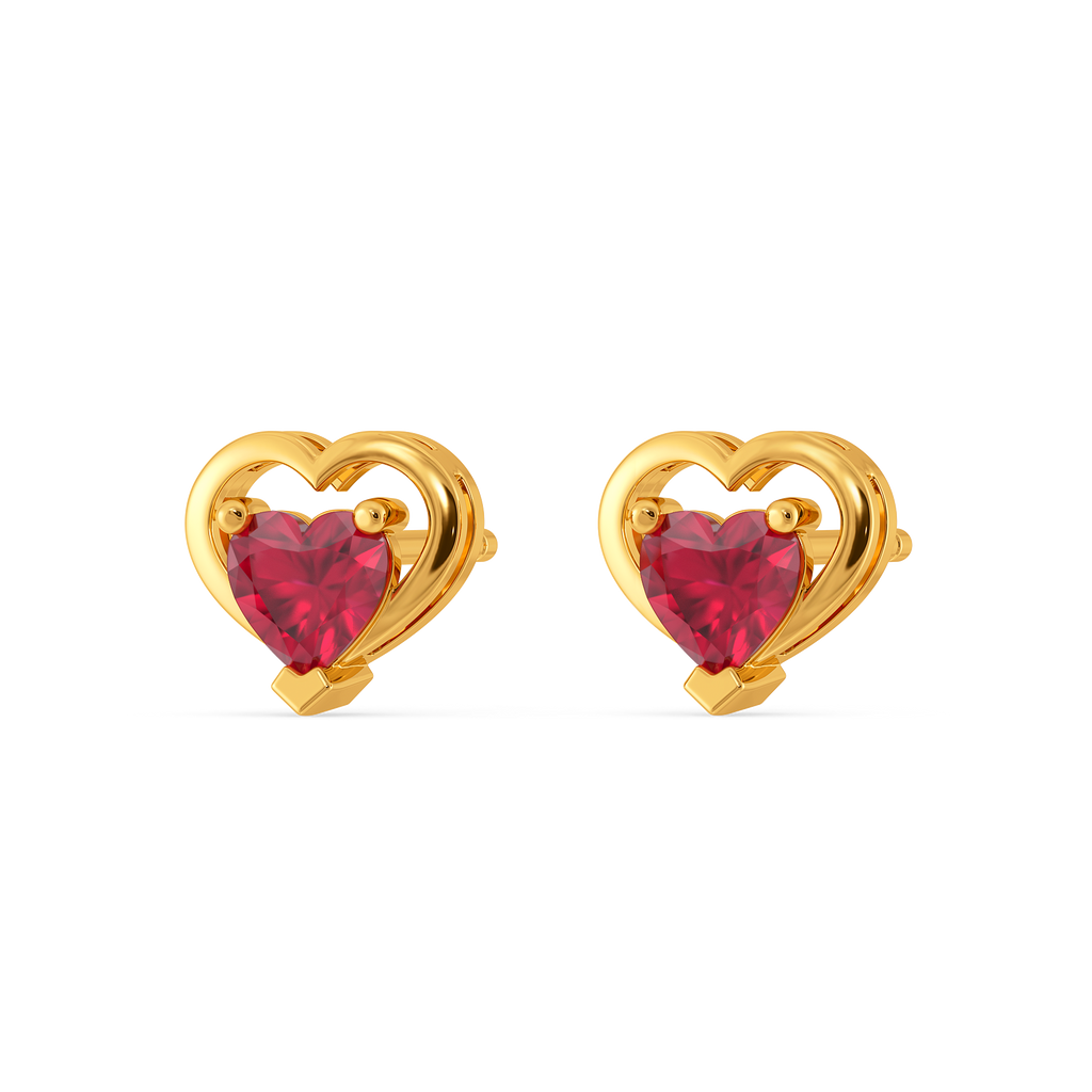 Classic Romance Gemstone Earrings