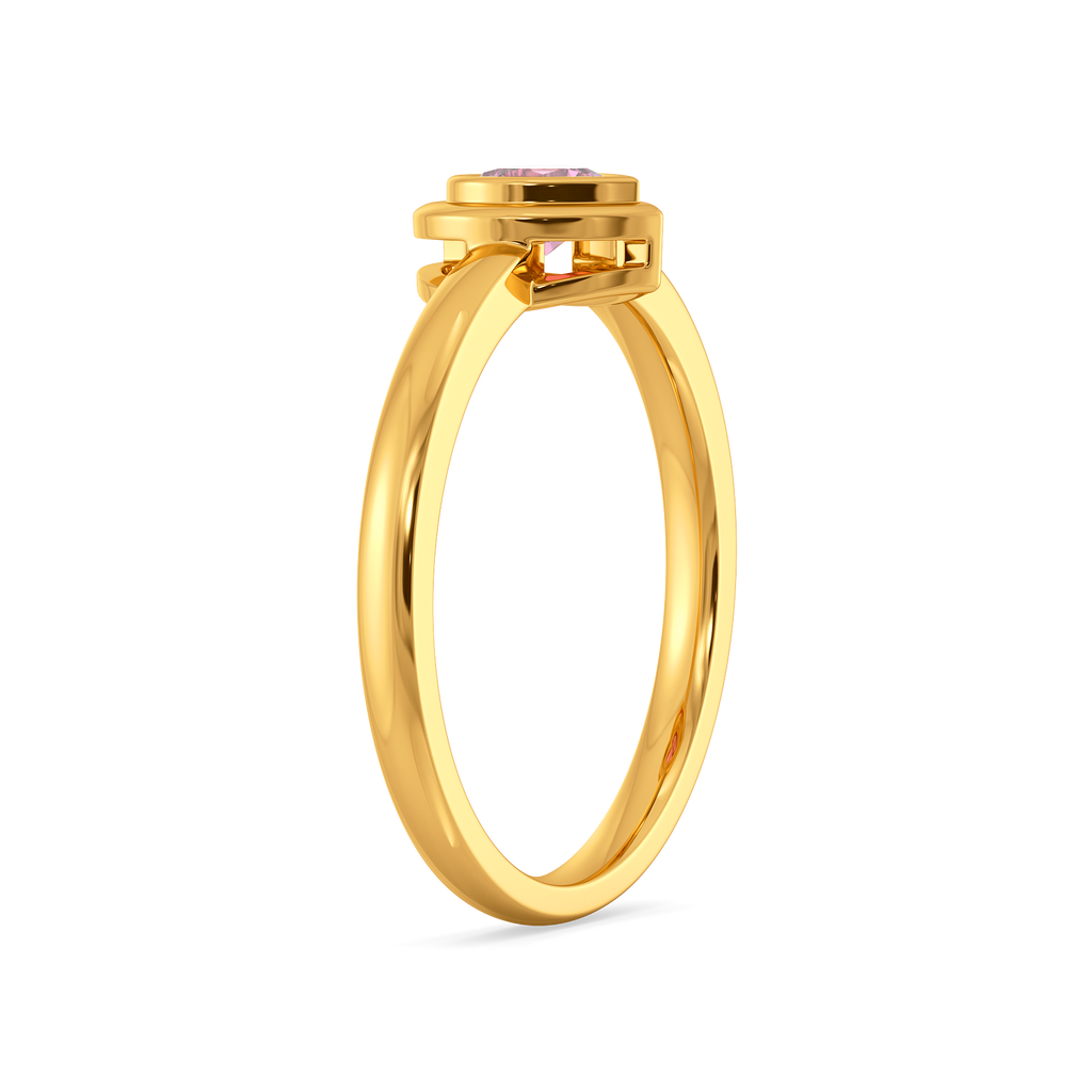 Pink Notes Gemstone Rings image