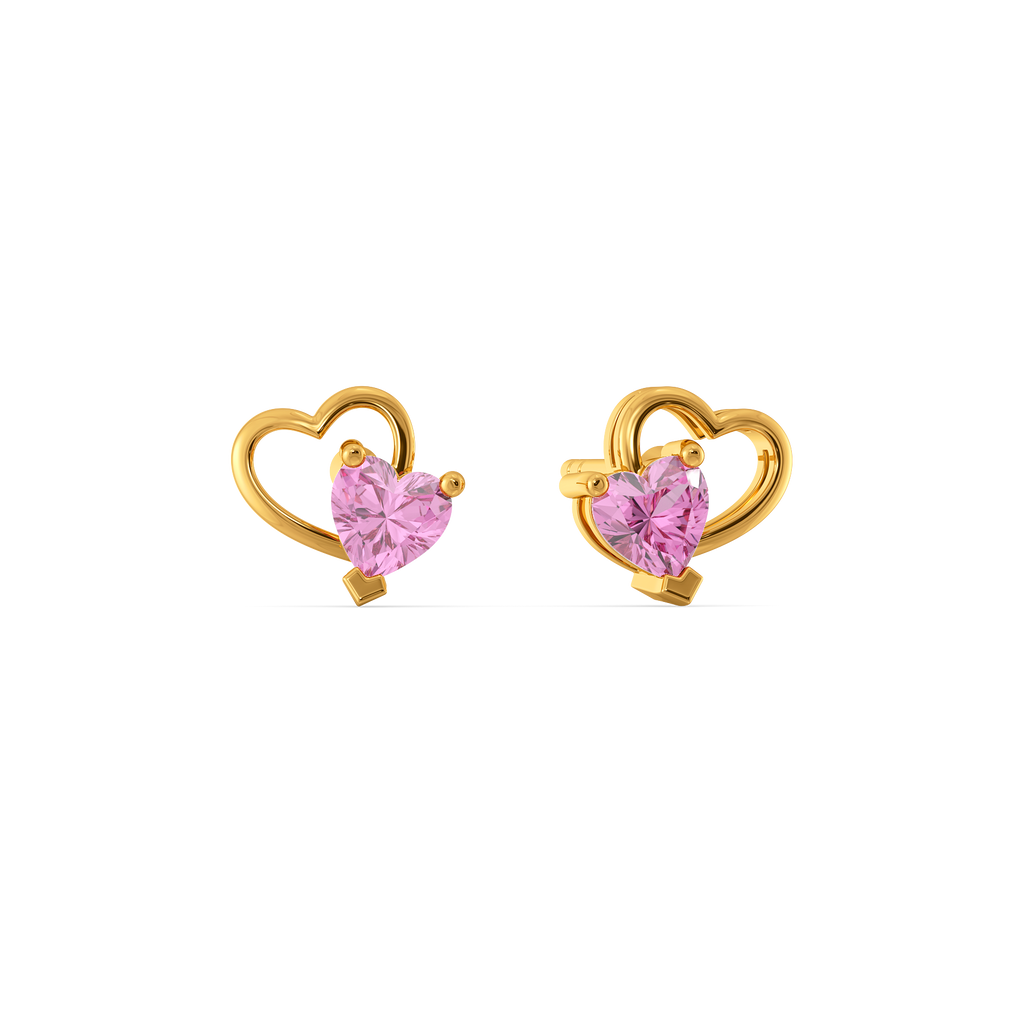 Pretty in Pink Gemstone Earrings