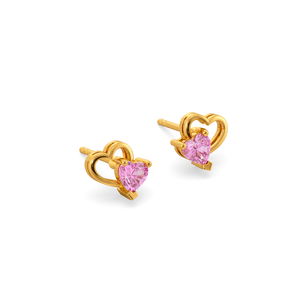 Pretty in Pink Gemstone Earrings