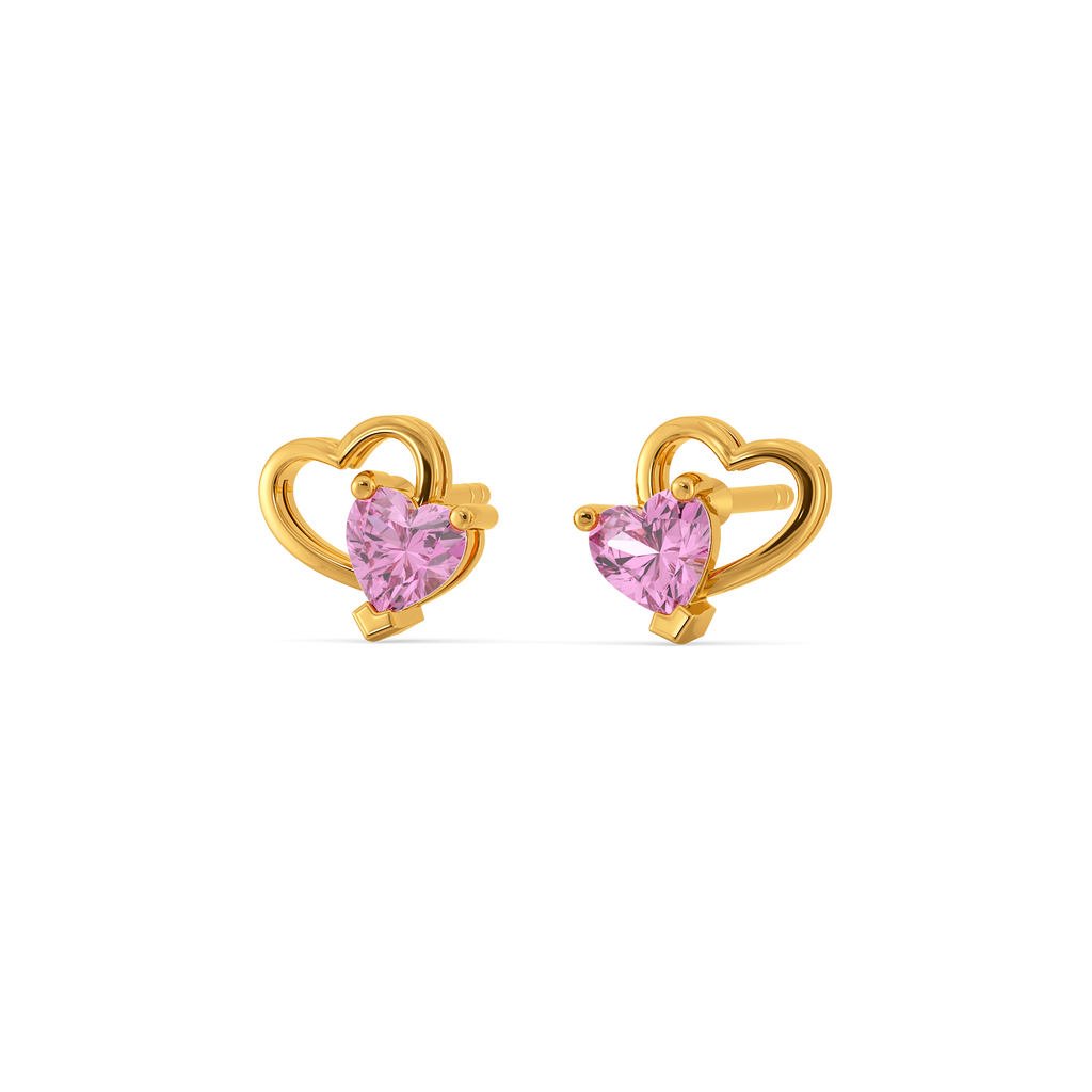 Pretty in Pink Gemstone Earrings