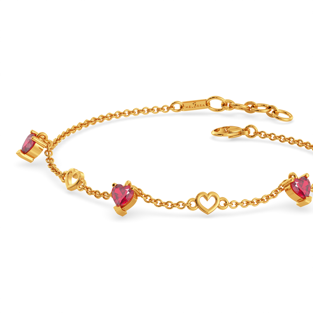 Piece of Your Heart Gemstone Bracelets
