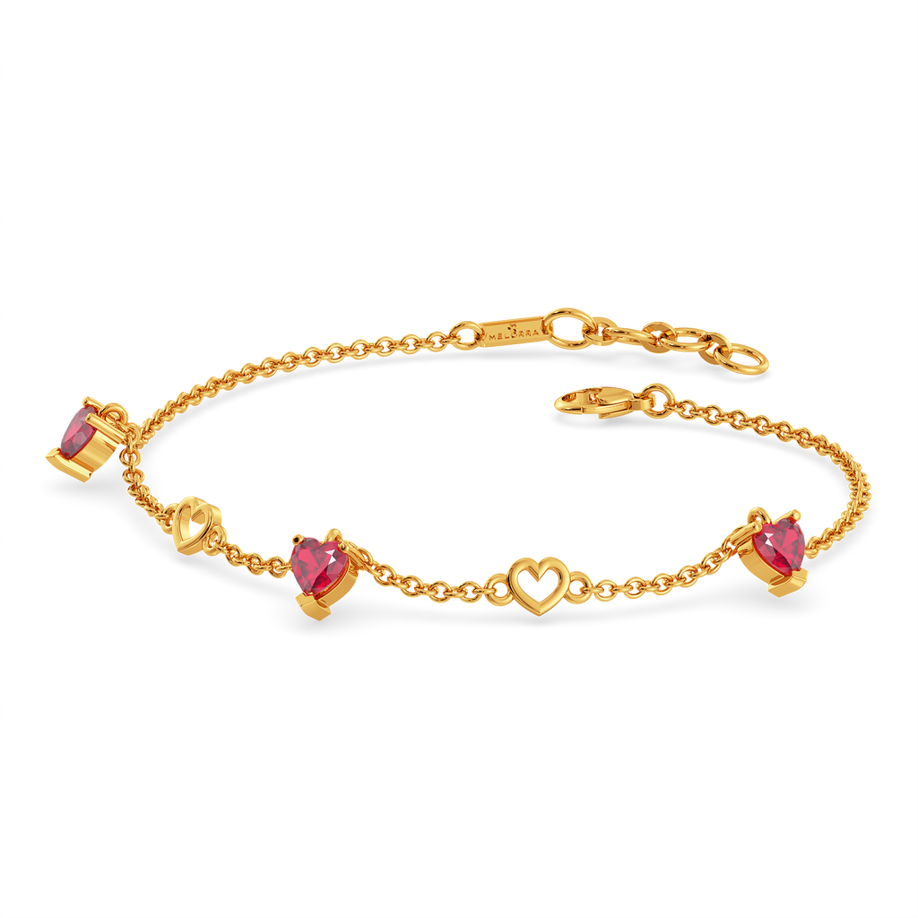 Piece of Your Heart Gemstone Bracelets