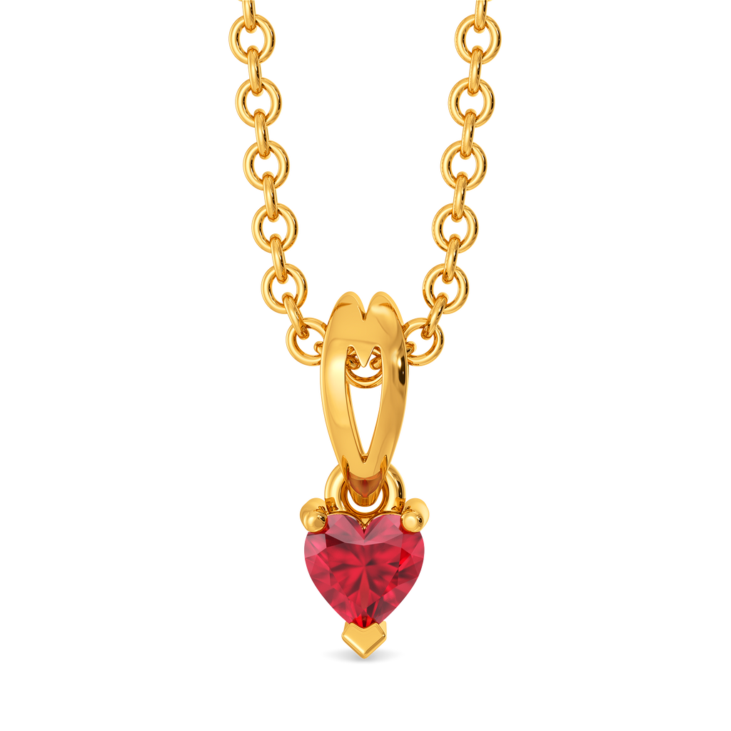 Piece of Your Heart Gemstone Pendants