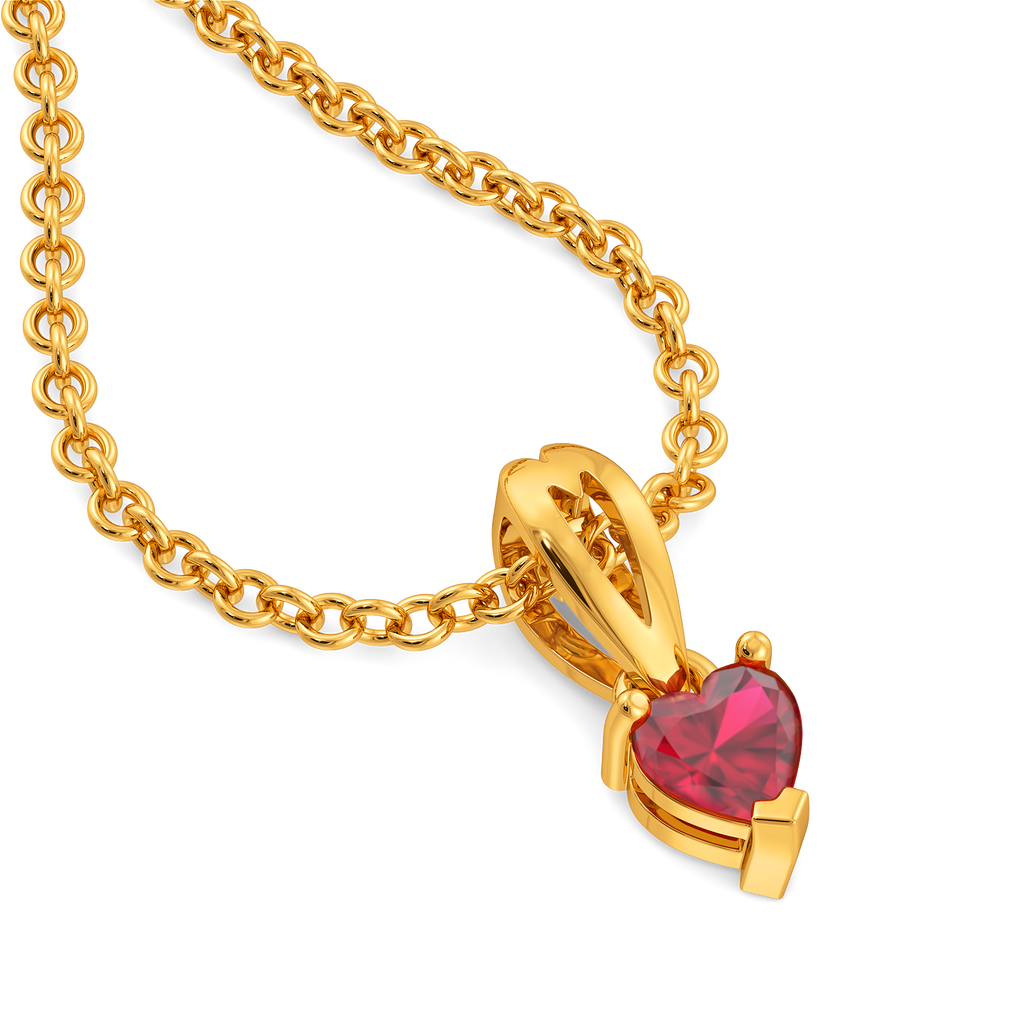 Piece of Your Heart Gemstone Pendants