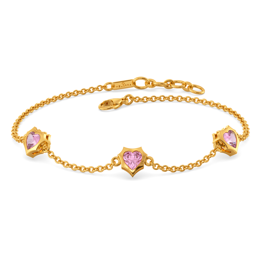 Pink Love Gemstone Bracelets