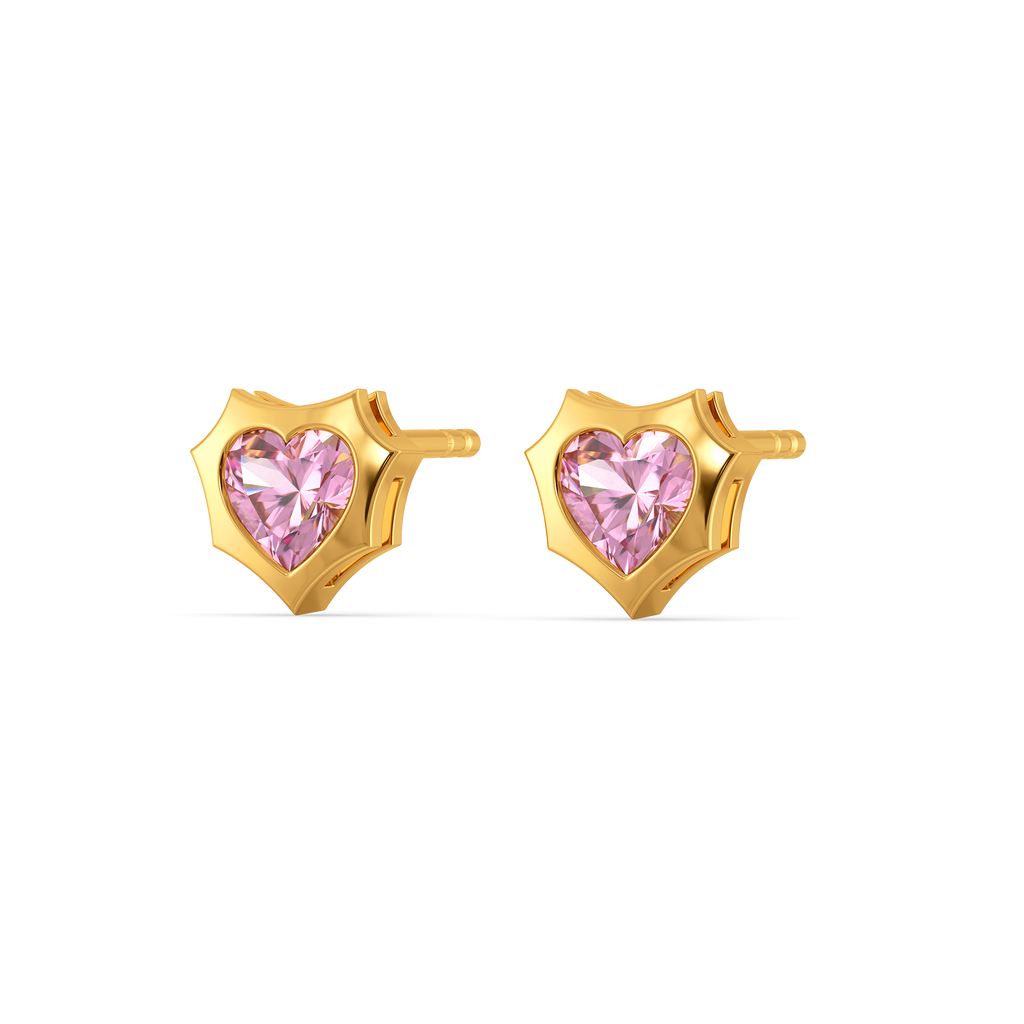 Pink Love Gemstone Earrings