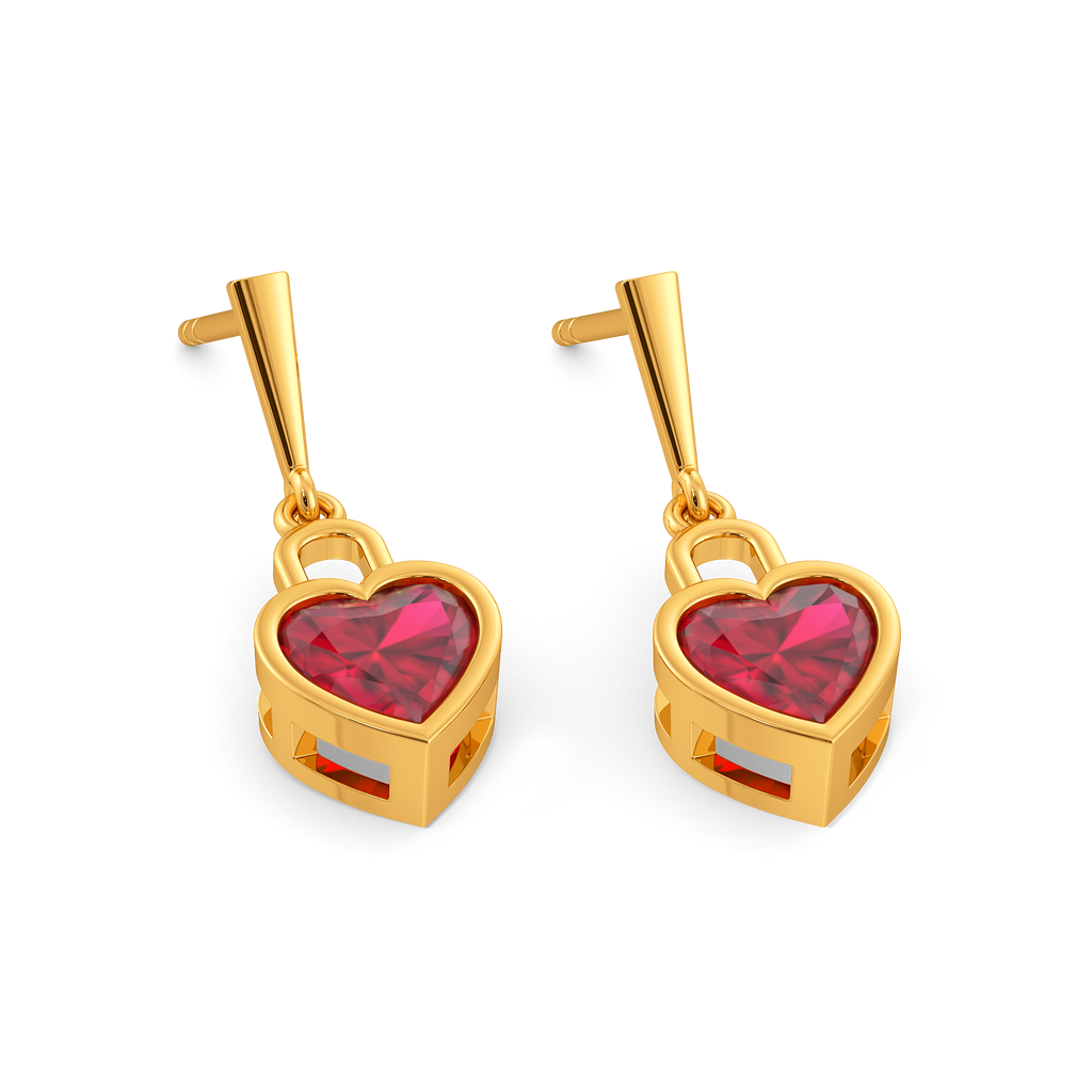 Secretly Crushing on You Gemstone Earrings