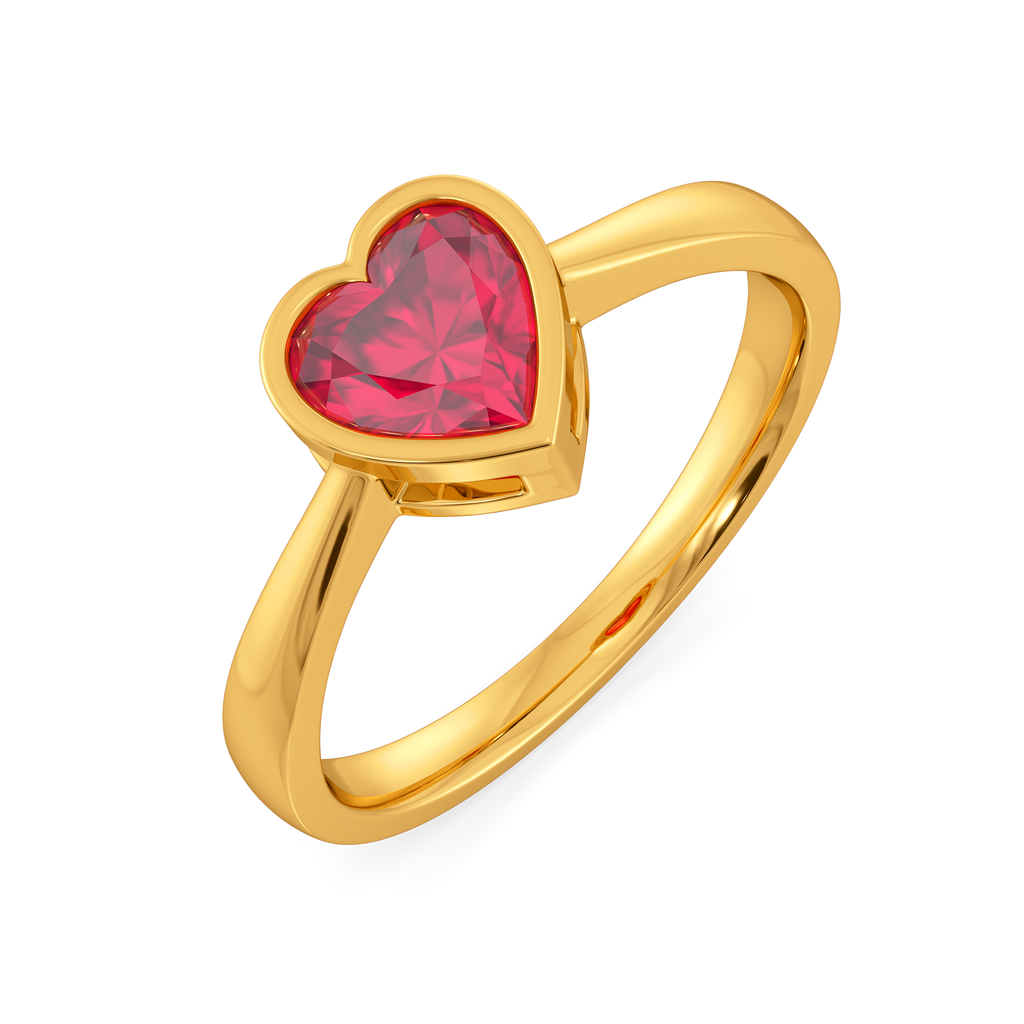 Secretly Crushing on You Gemstone Rings