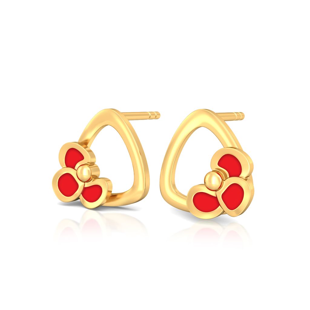 Tropic of Rose Gold Earrings