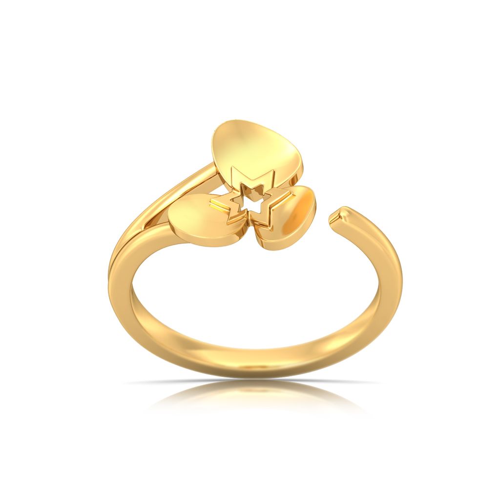 Blazin' Blossom Gold Rings alternate view 3