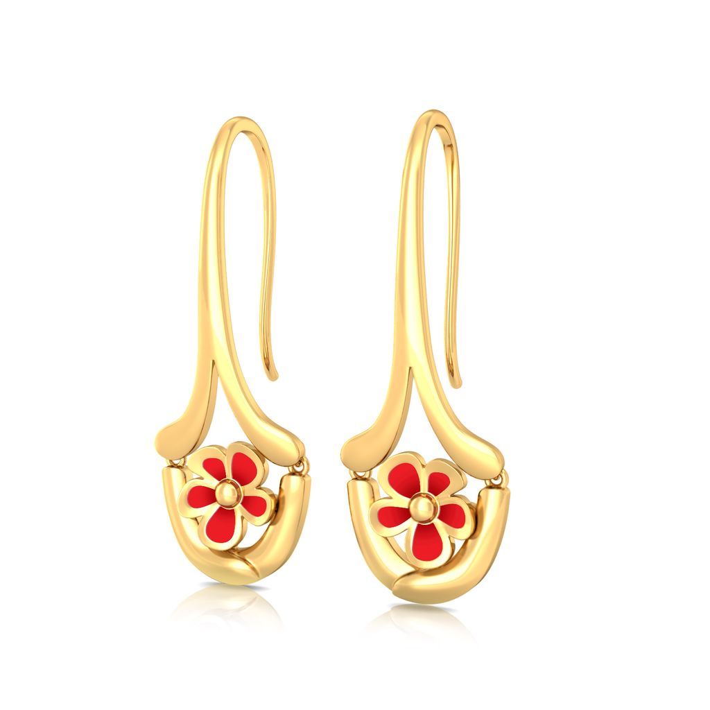 Flashdance Gold Earrings