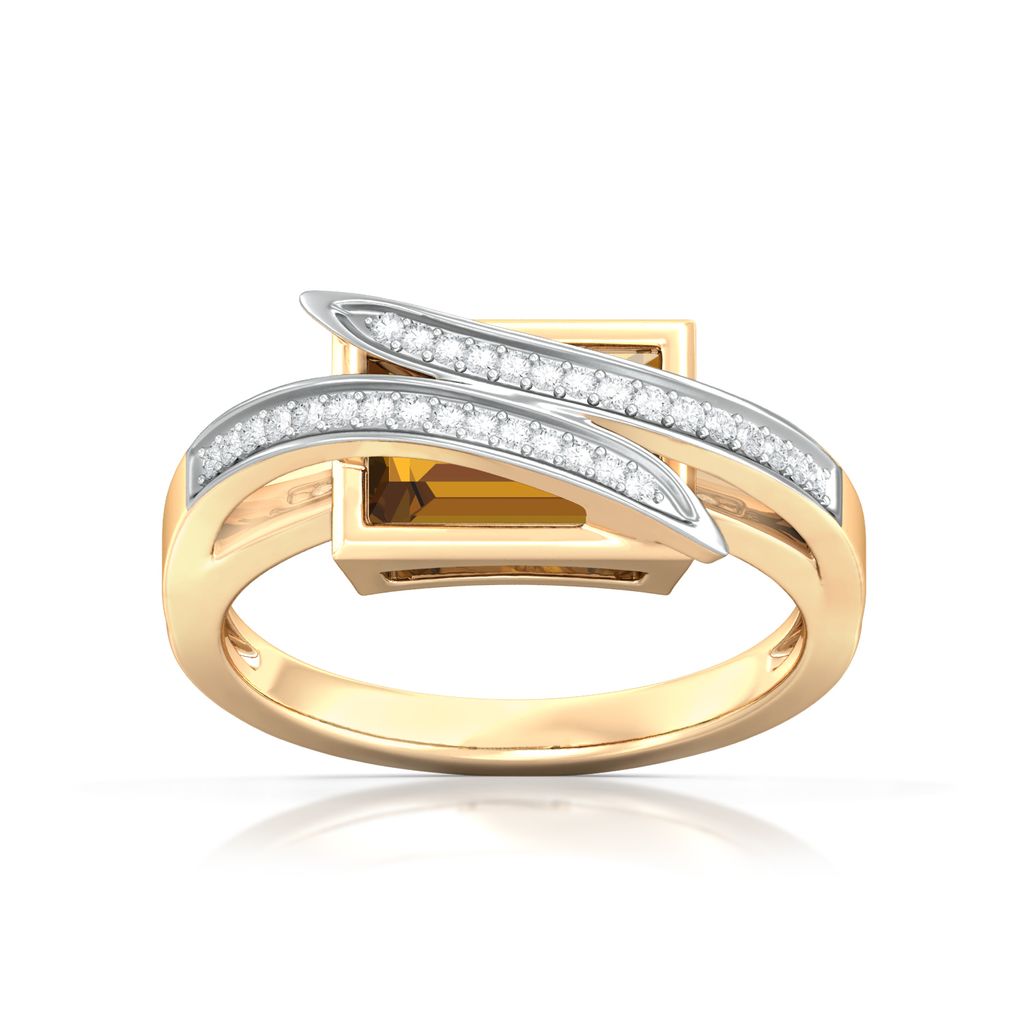 Cognac Concoction Diamond Rings alternate view 3