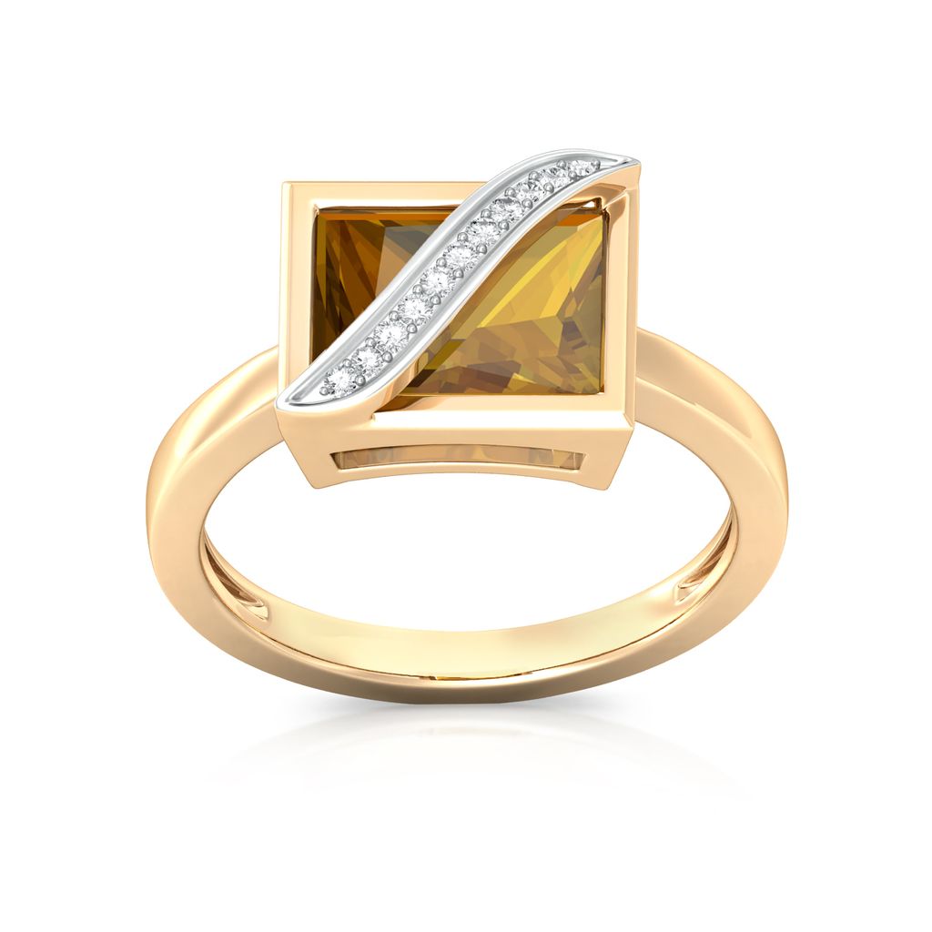 Brown in Town Diamond Rings alternate view 3