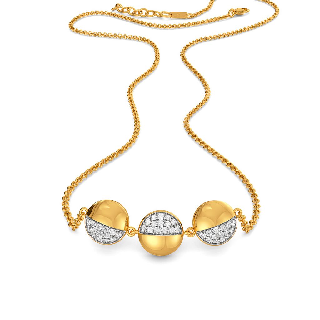 Pill Drill Diamond Necklaces