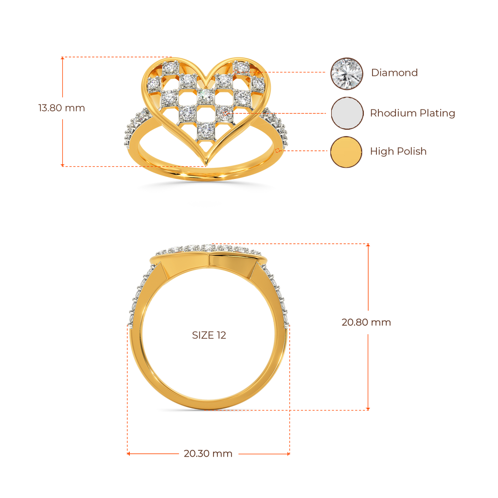 Being in Love Diamond Rings image