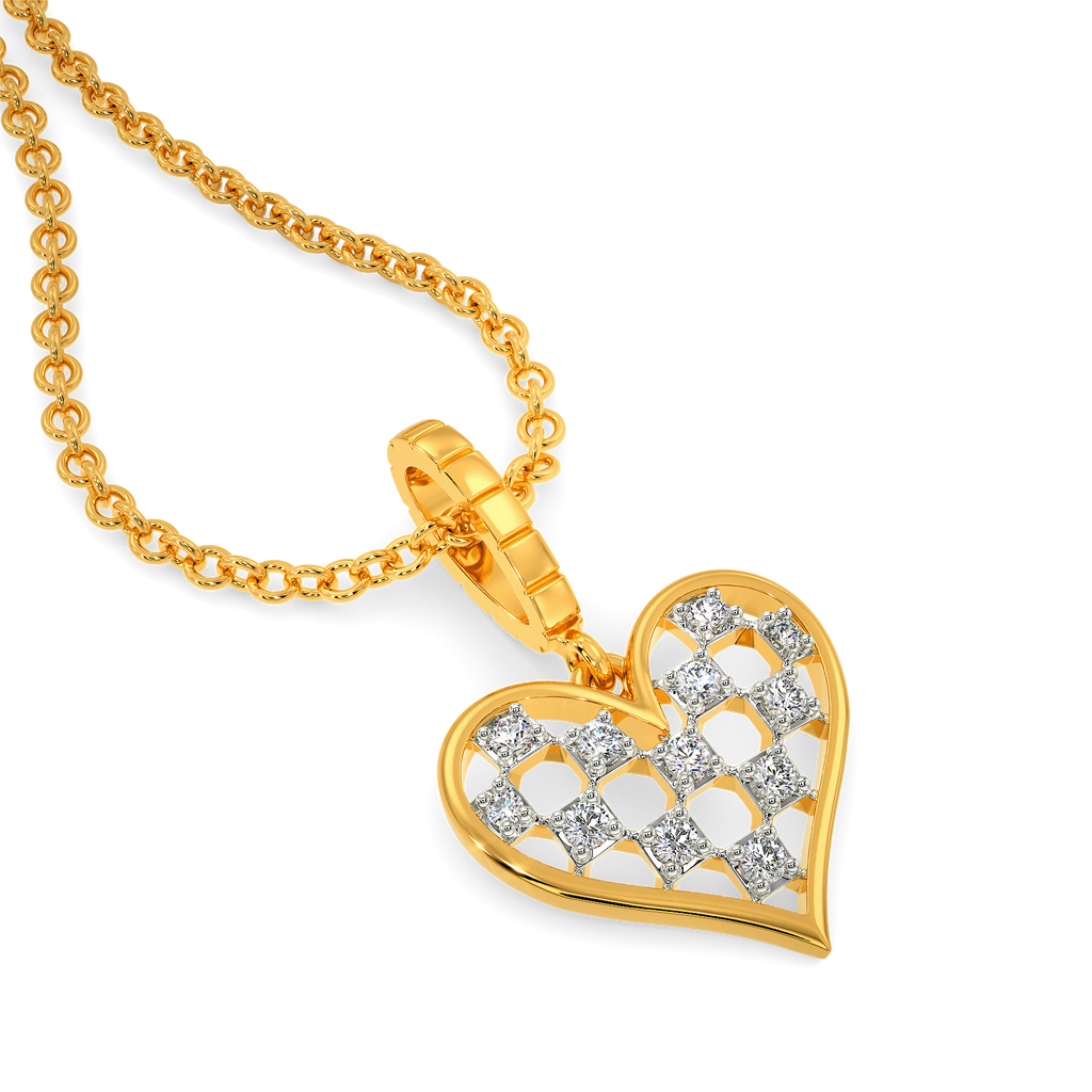 Being in Love Diamond Pendants