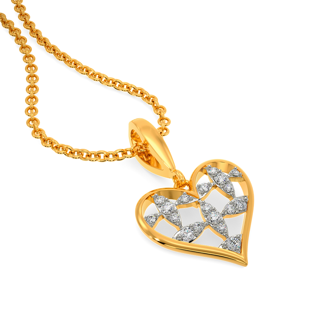 Love is Brewing Diamond Pendants