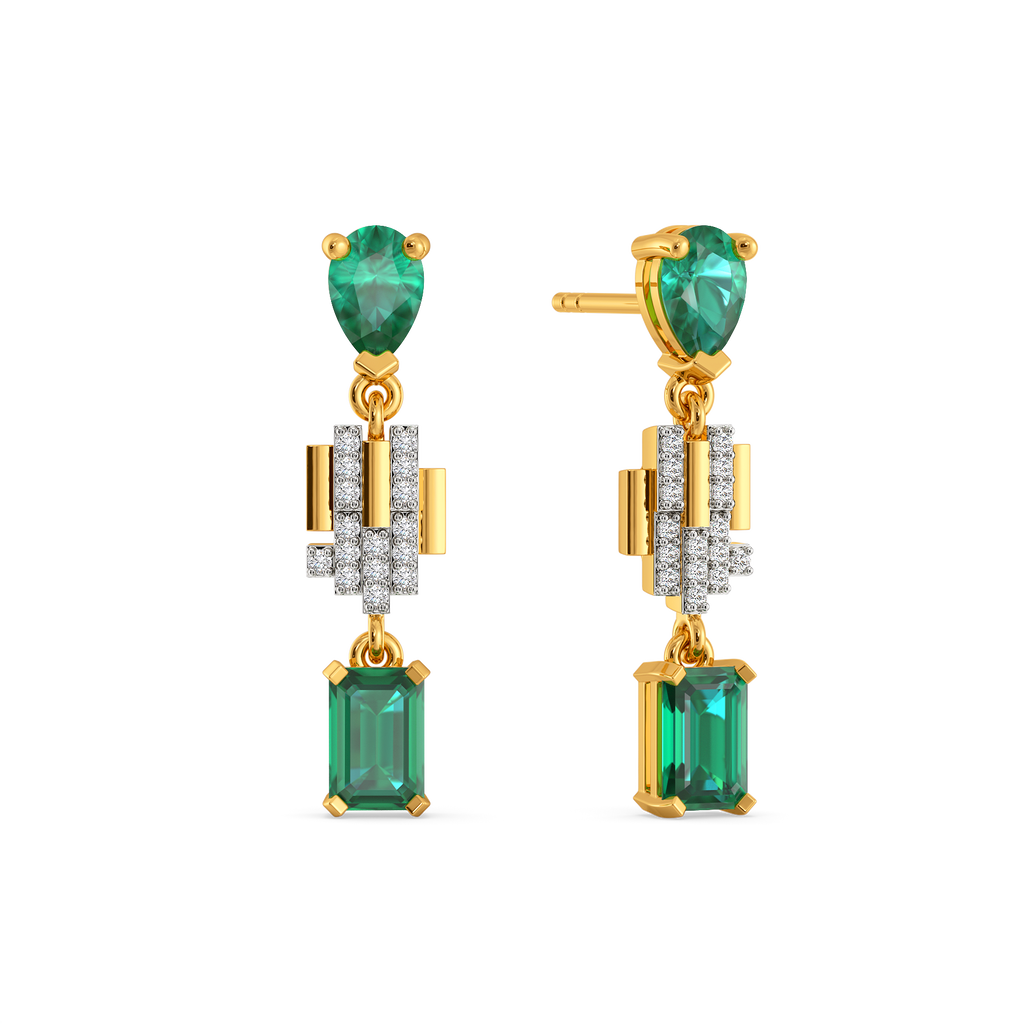 Nature Amplified Gemstone Earrings