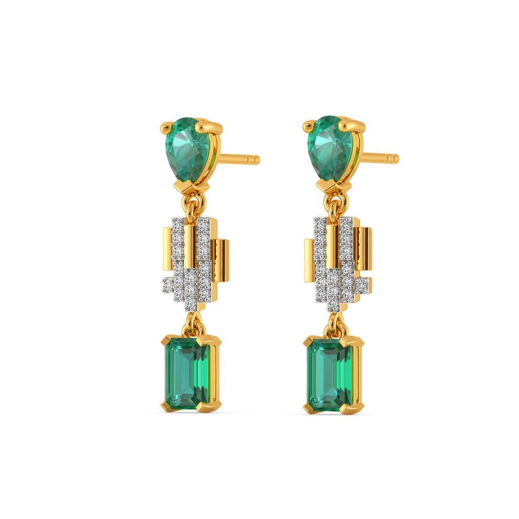 Nature Amplified Gemstone Earrings