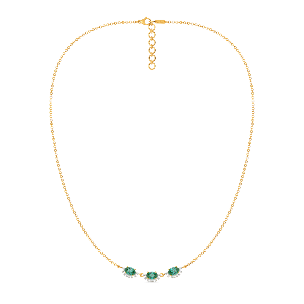 Botanical Radiance Gemstone Necklaces