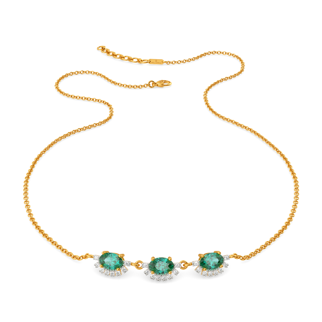 Botanical Radiance Gemstone Necklaces