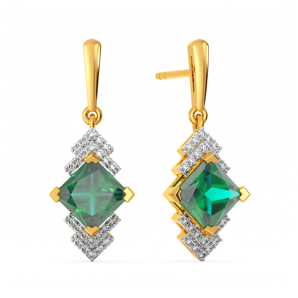 Citrusy Gemstone Earrings