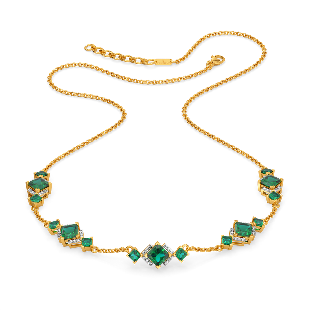Citrusy Gemstone Necklaces