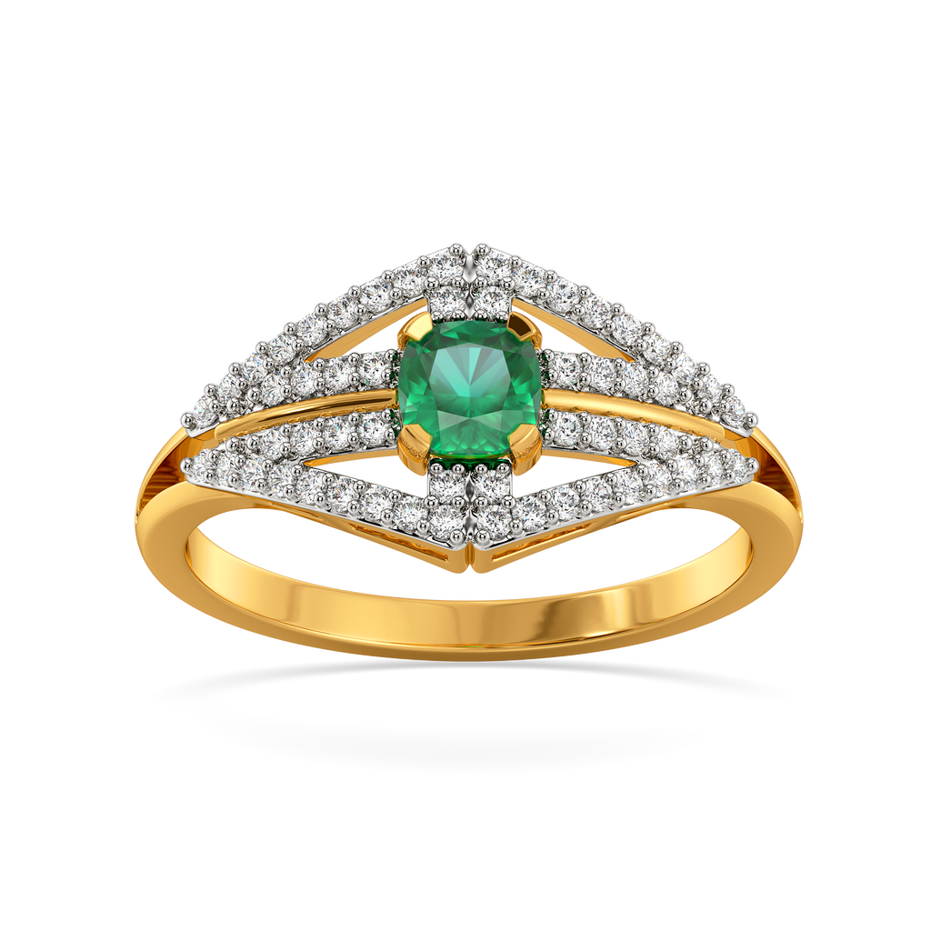 Green Revival Gemstone Rings alternate view 3