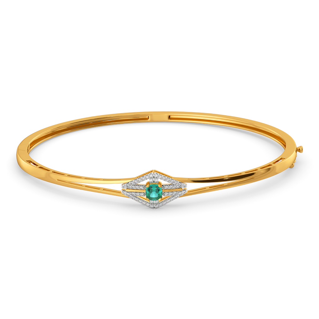 Green Revival Gemstone Bangles