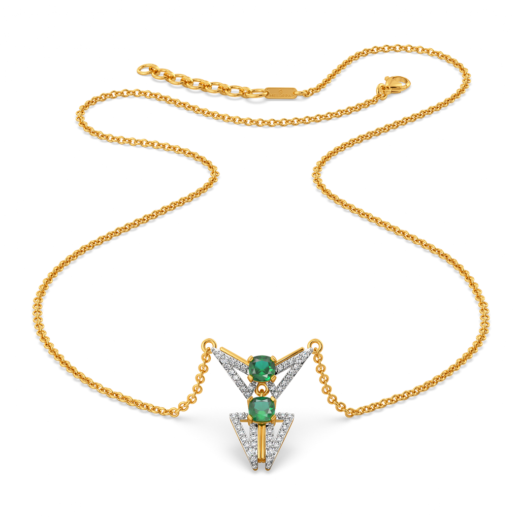 Green Revival Gemstone Necklaces