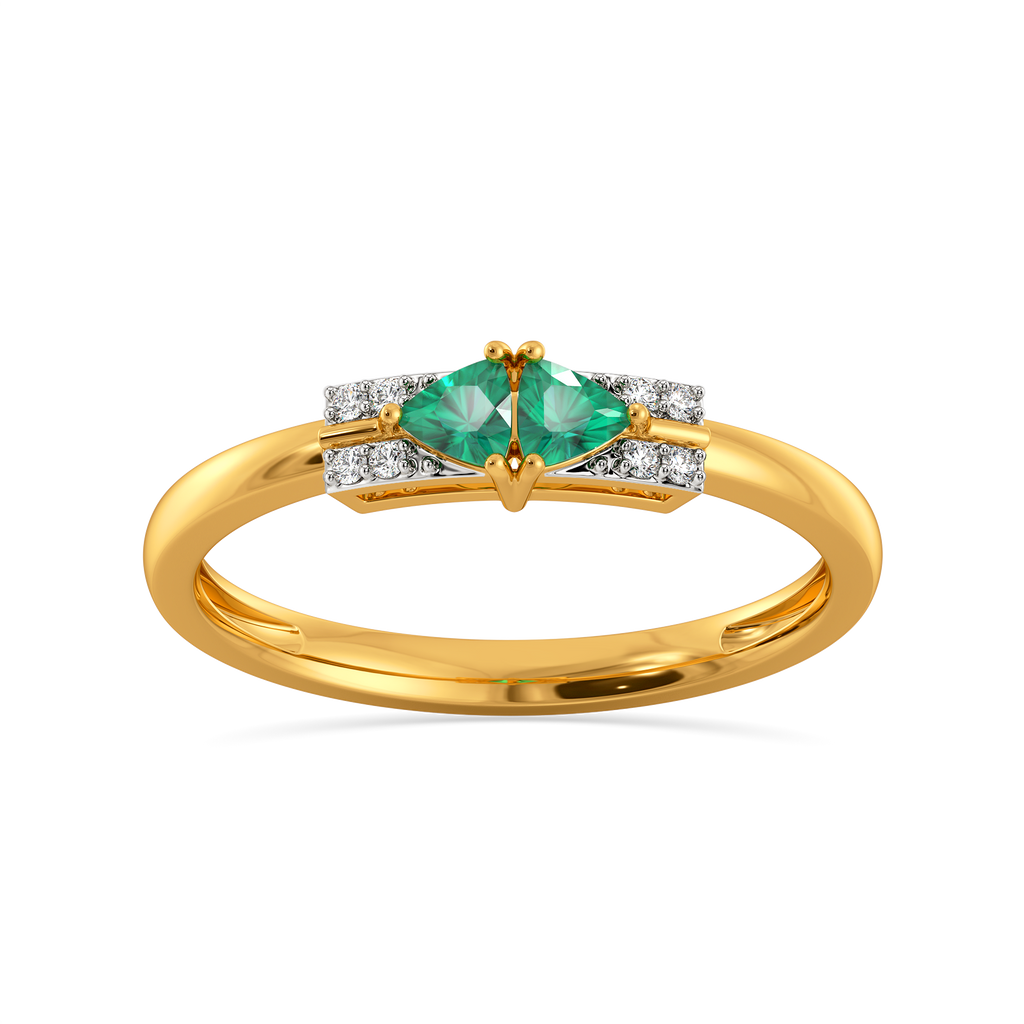 Vibrant Green Gemstone Rings alternate view 3