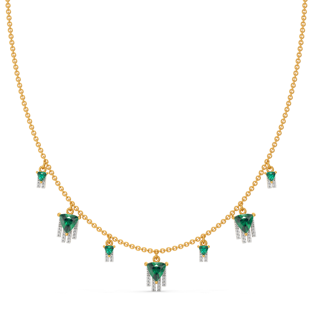 Vibrant Green Gemstone Necklaces