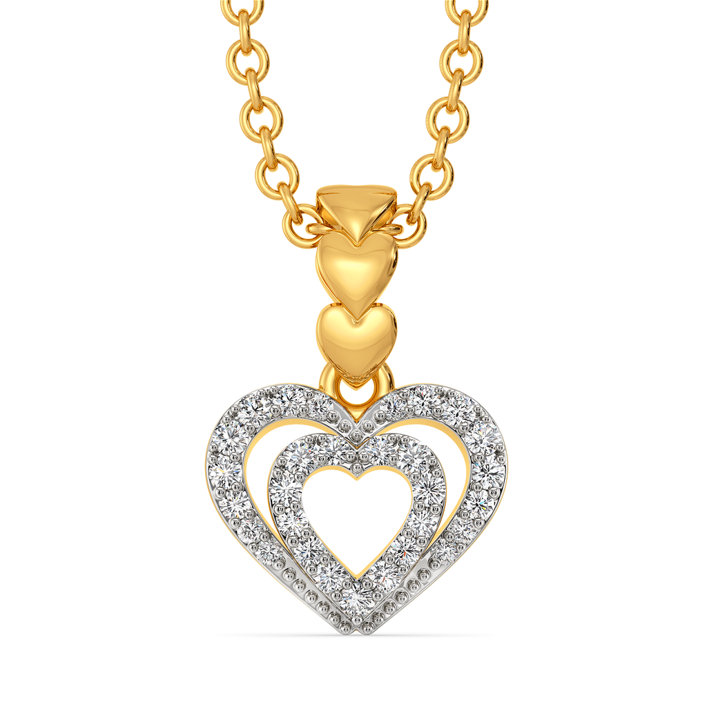 Whispers of Love Diamond Pendants