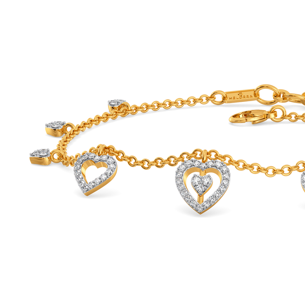 Hearts in Harmony Diamond Bracelets