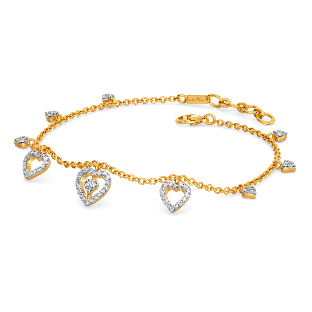 Hearts in Harmony Diamond Bracelets