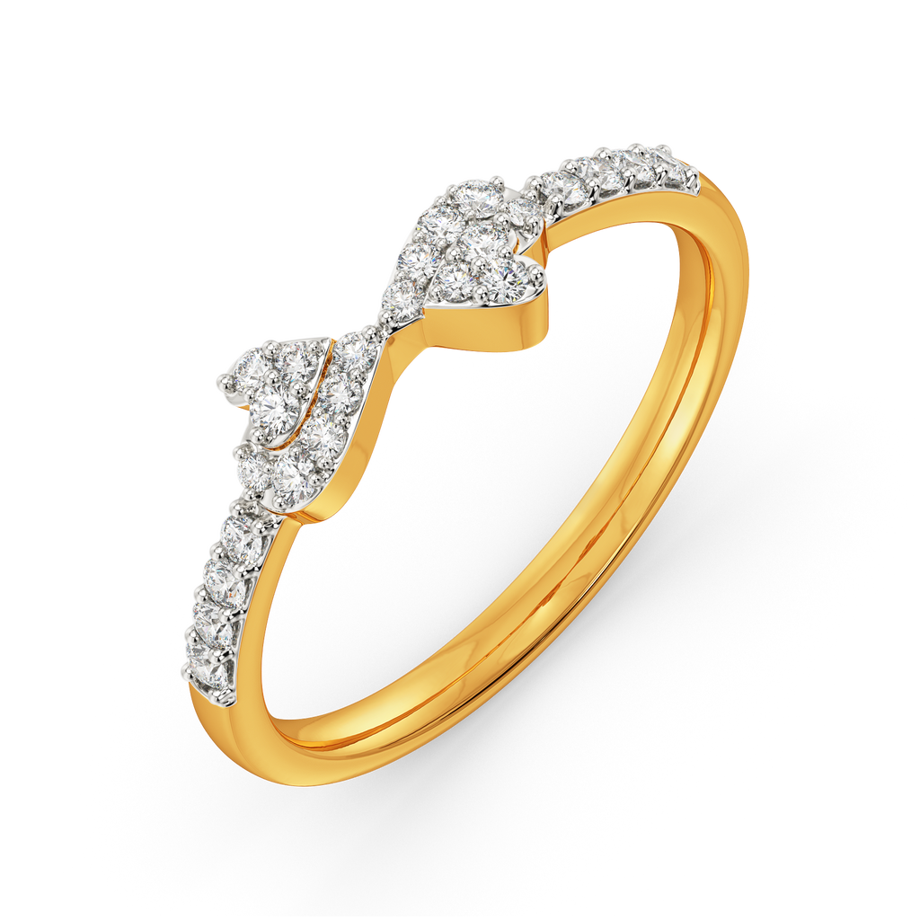 Love Knot Diamond Rings