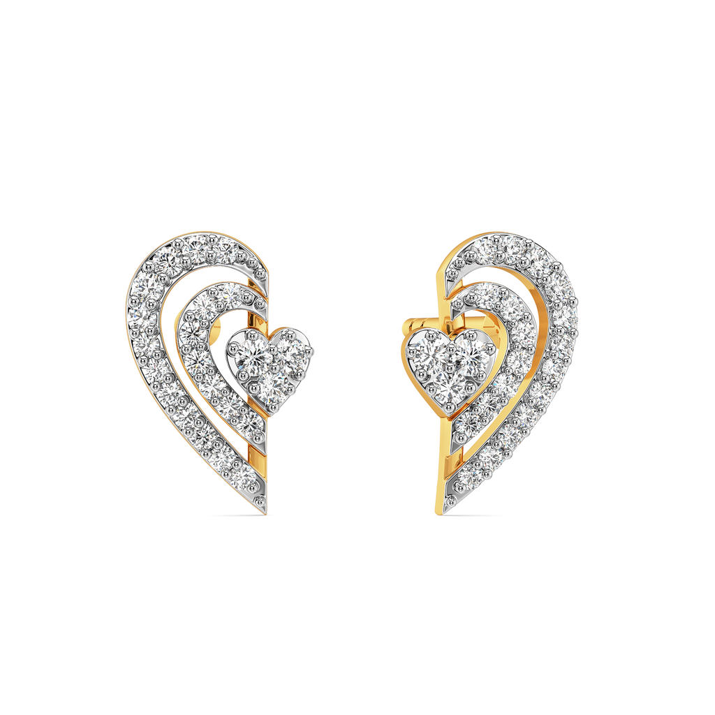 Love Knot Diamond Earrings