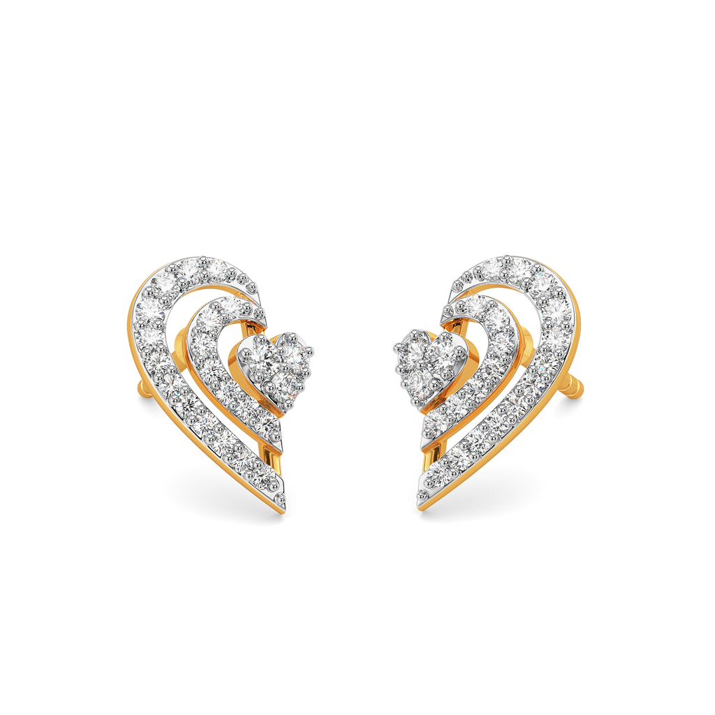 Love Knot Diamond Earrings