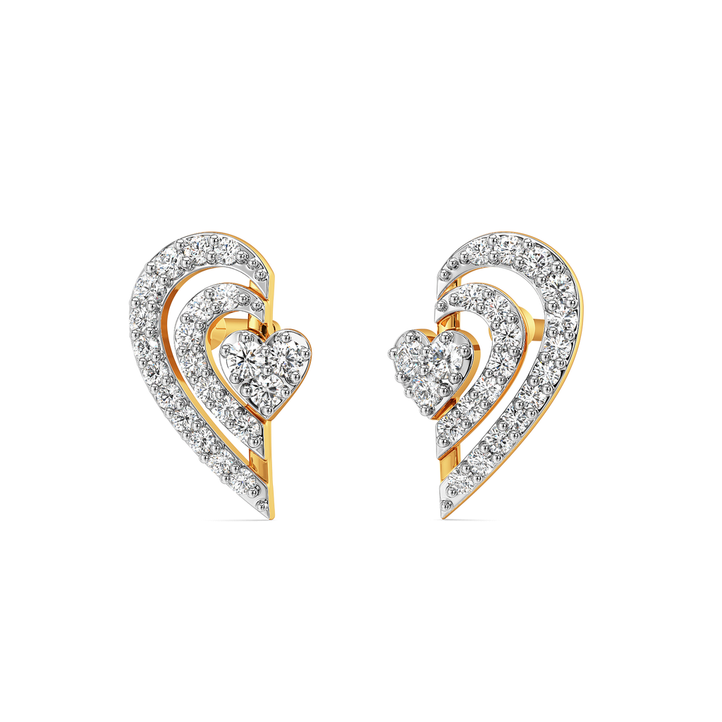 Love Knot Diamond Earrings