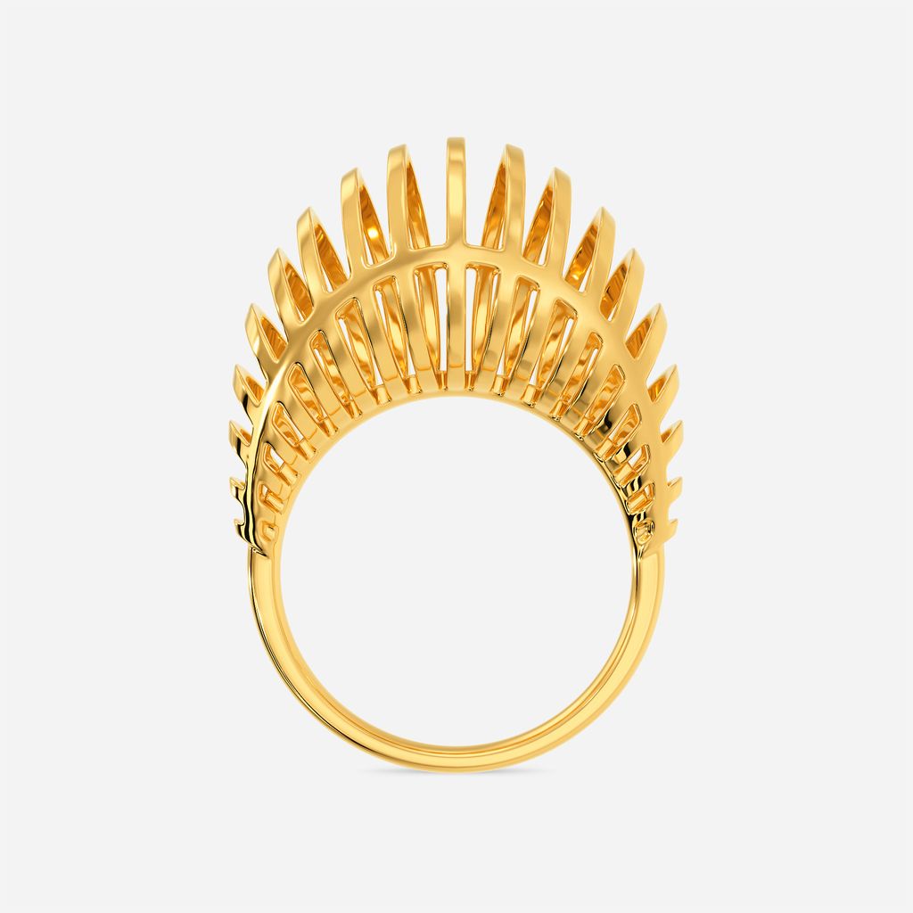 Puffer Up Gold Rings image