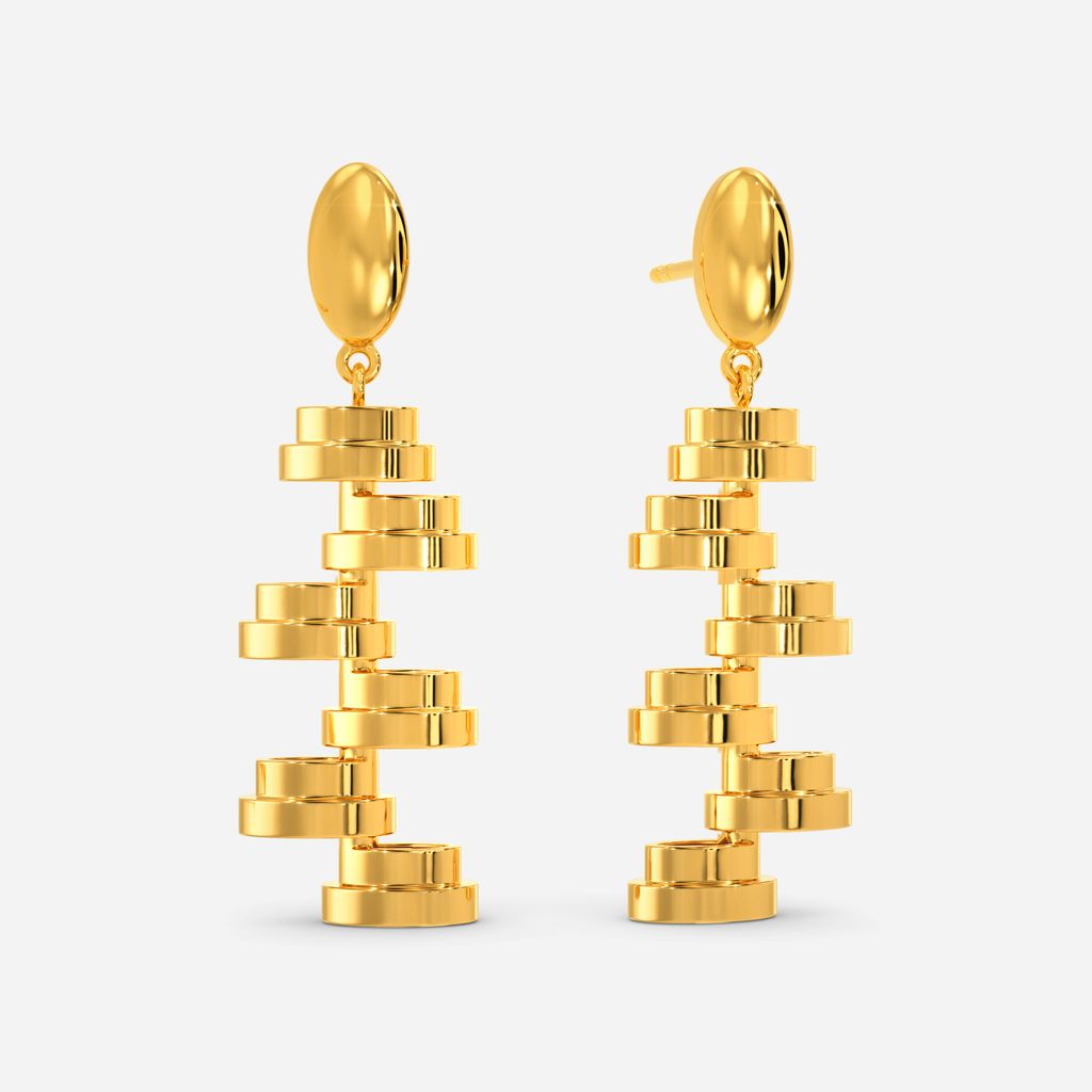 Balloon Play Gold Earrings