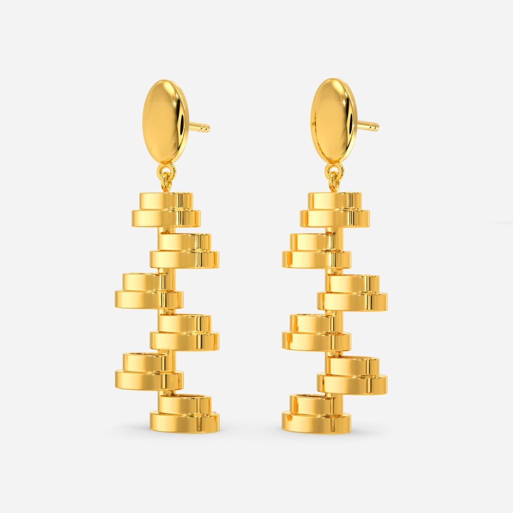 Balloon Play Gold Earrings
