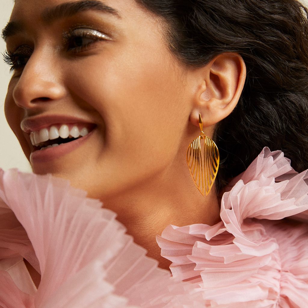 Layer O Max Gold Earrings