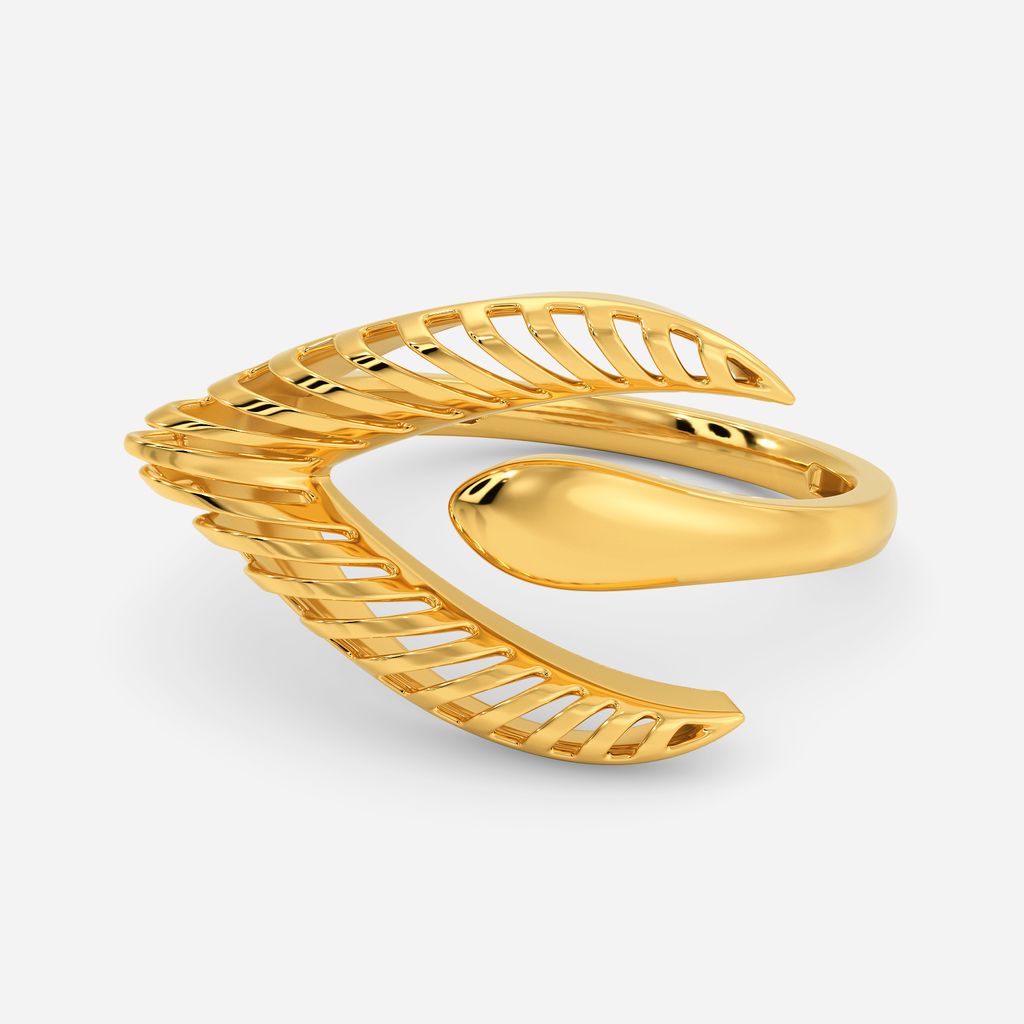 Layer A Bunch Gold Rings alternate view 2