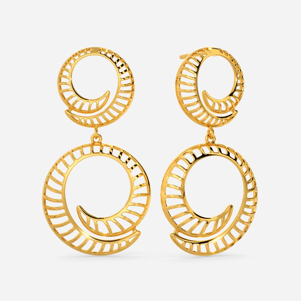 Twirl in OTT Gold Earrings