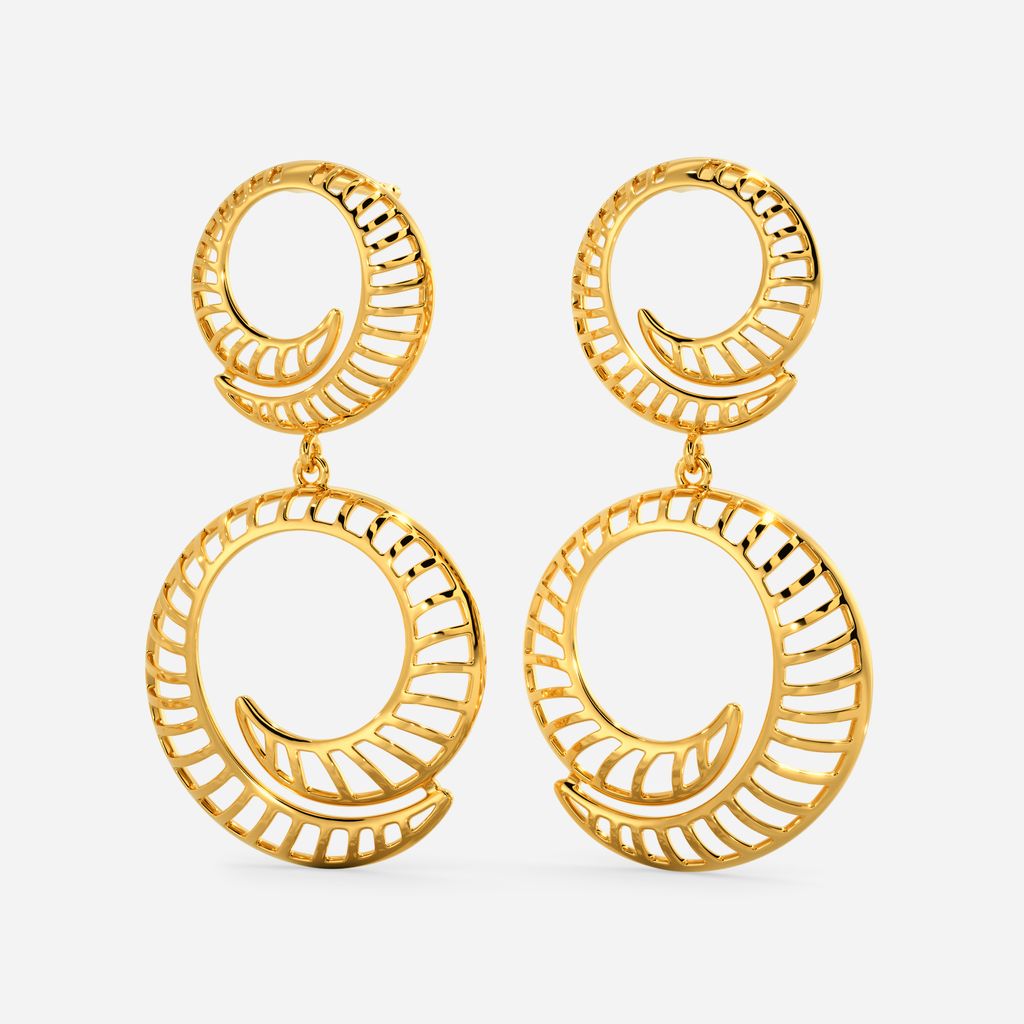 Twirl in OTT Gold Earrings