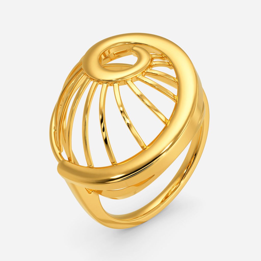 Twirl in OTT Gold Rings