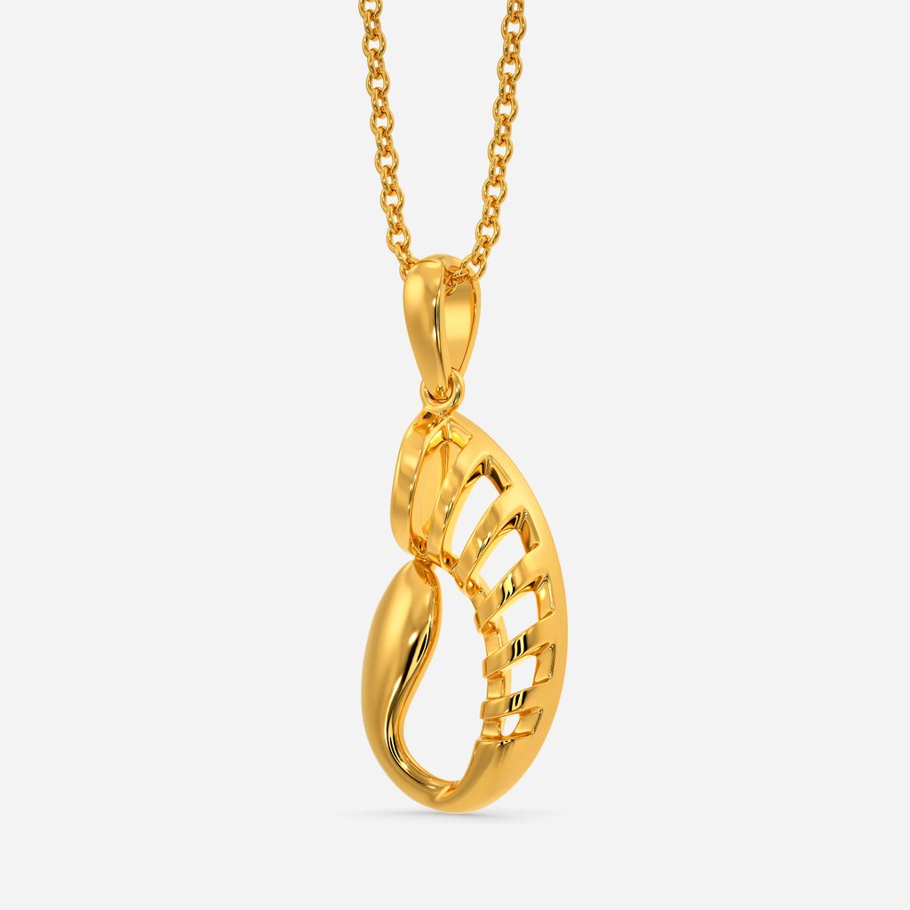 Volume Fusion Gold Pendants